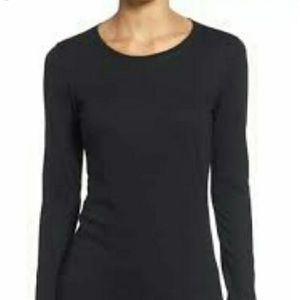 H&M • Black Long Sleeve Top XS